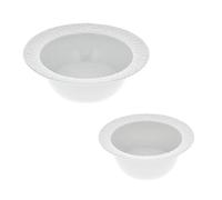 MEISSEN Royal Blossom - Set di 2 ciotole in porcellana, colore: Bianco