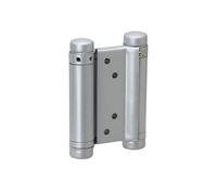 Meister 311336 - Cardine per porta apribile nei due sensi, 75 mm, argento