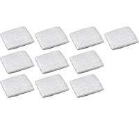 Meister 4170440 - Pellicola di copertura 5 x 4 m, 7 mµ, 10 pezzi, trasparente e impermeabile, HDPE/pellicola protettiva/pellicola protettiva/pellicola per pittura/pellicola multiuso