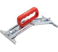 Meister 4408000 Sollevatore per piastre - Adatto per piastre da 30-50 cm - Cap. 25 kg Maniglia ergonomica Portapiatti regolabile in 5 livelli, Strumento di installazione Ausilio per il sollevamento