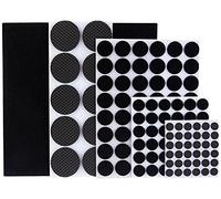Meister 644076 - Feltrini Set autoadesivo, nero/bianco, 131 pezzi, 1 pezzi, 281180