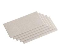 Meister 645416 - Foglio di feltro adesivo, 100 x 200 mm, 5 pezzi, colore beige