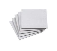 Meister 645546 - Ritaglio di feltro adesivo, 200 x 200 mm, 5 pezzi colore: bianco