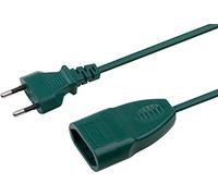 Meister 7431530 - Prolunga europea, cavo da 5 m, in plastica, IP20, per interni, ideale per lampade e catene luminose, cavo di prolunga, spina europea, attacco europeo, 7431530