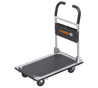Meister 8985620 - Carrello pieghevole con piattaforma, carico massimo