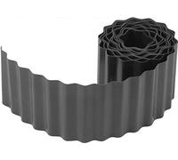 Meister 9957120 - Bordo Flessibile per aiuole e aiuole, 9 m di Lunghezza e 10 cm di Altezza, in plastica Resistente agli Urti, Facile da Montare, affidabile barriera per Radici, aiuole