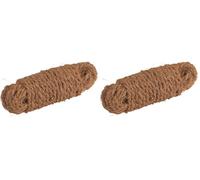 Meister 9968800 - Corda in cocco da 15 m, per rilegatura, decorazione e confezionamento, materiale di legatura resistente alle piante, resistente agli strappi e alle intemperie, in fibra di cocco