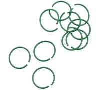 Meister Anelli per piante, 22 mm, pratico set con 8 pezzi, per il fissaggio e il fissaggio di piante, resistenti alle intemperie e riutilizzabili, in plastica, anelli per piante, rilegatura ad anelli,