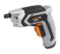 Meister avvitatore a batteria 3,6 V, MAS36 - 2 Ah - Lampada da lavoro a LED - Ripiano magnetico - Set di punte/mini avvitatore a batteria 5450120