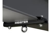 Meister Beam Clamp Hanger Morsetto di montaggio per sacchi pesanti da boxe e MMA, cinghie di sospensione e impianti a soffitto, nero, 19 - 24 cm