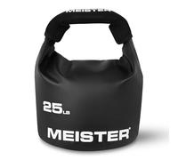 Meister BEAST - Kettlebell portatile per sabbia, peso sacco di sabbia, 11,3 kg, nero