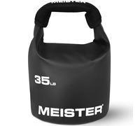 Meister BEAST - Kettlebell portatile per sabbia, peso sacco di sabbia, 15,9 kg, nero