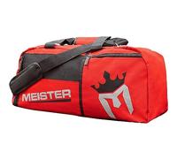 Meister Borsone da palestra convertibile ventilato - ideale per il trasporto, Rosso, 26" x 12" x 12"