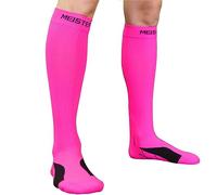 Meister Calze a Compressione Graduata da 20-25mmHg per Tendinite (Coppia) - Rosa - Taglia S
