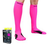 Meister Calze a Compressione - Rosa Corsa Polpaccio Gamba Tendinite Crossfit