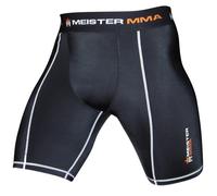 Meister MMA Pantaloncini da combattimento a compressione con tasca a coppa