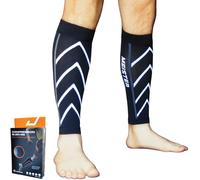 Meister Compressione Maniche Paio Corsa Polpaccio Gamba Tendinite Crossfit S/M/
