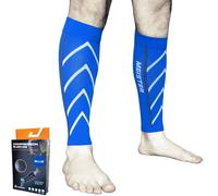 Meister Compressione Maniche Paio Corsa Polpaccio Gamba Tendinite Crossfit S/M/