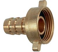 Meister Cornat valvole e connessioni Tubo Flessibile, Ottone, Filettatura Interna 1 "per rubinetti con Filettatura Esterna 1" Plus Tubi Flessibili dell' Acqua, Multicolore