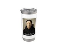 Meister Eckhart Filosofo Teologo Bicchiere termico in acciaio inox doppia parete