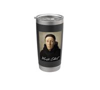 Meister Eckhart Filosofo Teologo Bicchiere termico in acciaio inox doppia parete