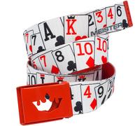 Meister Giocatore Golf Cintura Web - Per fino A 42 " - Pants Poker Carte Pila