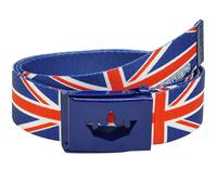 Meister Giocatore Golf Cintura Web - Per fino A 42 " - Pants UK Bandiera Inglese