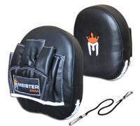 Meister Guanti Paracolpi con Sagoma Imbottita (Coppia) per MMA & Boxe - Nero