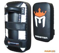 Meister MMA Elite Thai Pads - Muay Thai Kick Strike Punch UFC Focus Mitts Paio