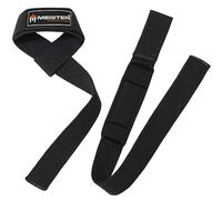 Meister Neoprene-Padded Antiscivolo per Sollevamento Pesi per Grip (Coppia) - Nero