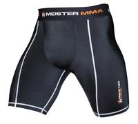 Meister Pantaloncini a compressione MMA Rush Fight con tasca per coppa