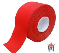 Meister Premium Nastro Adesivo per Allenamento in Ossido di Zinco, per uso Sportivo o Medico - 13.7m x 3.8cm - Rosso - 1 Rotolo