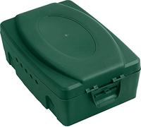 Meister Safebox 7436130 - Scatola di sicurezza 330 x 230 x 125 mm, per prese multiple e dispositivi elettrici, protezione IP54, per cavi fino a 10,4 mm di spessore, protezione da umidità e sporco
