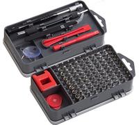 Meister, Set Di Cacciaviti Da 108 Pezzi Per Meccanica Di Precisione, Di Riparazione Per Smartphone, Tablet, Pc, Consolle, Macchine Fotografiche, Orologi, Occhiali, Modellismo
