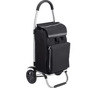 Meister, trolley per la spesa, 54 litri, con scomparto refrigerante, borsa rimovibile e impermeabile, gancio per il carrello della spesa, carrello pieghevole, 6816800
