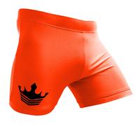 Meister Vale Tudo Corona Pantaloncini Combattimento - Arancione Mma Bjj Thai New