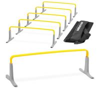 Meister ZoomFlex - ostacoli di agilità con borsa per il trasporto, Flex-Safe modulare per allenamento di velocità