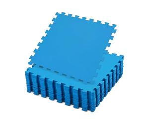 Meisterhome® Tappetini per piscina, 9 pezzi da 50 x 50 cm, 2,25 m², per piscina e piscina