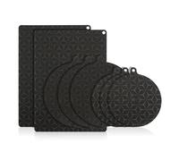 Meisterhome® Tappetino di protezione per induzione, per piano cottura, per piani a induzione, per protezione dal calore, per induzione di tutte le misure, tappetino in silicone, tappetino di