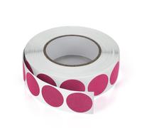Meitaat Bollini Adesivi Rosa 19 mm Rotondi per Scorte in Rotolo 1000 Pezzi | Etichette Autoadesive Rimovibili, Resistenti all’Acqua, per Cartelle e Scatole, Codifica a Colori per Organizzare Oggetti
