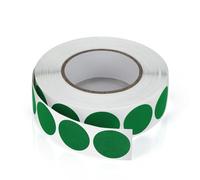Meitaat Bollini Adesivi Verdi 19 mm Rotondi per Scorte in Rotolo 1000 Pezzi | Etichette Autoadesive Rimovibili, Resistenti all’Acqua, per Cartelle e Scatole, Codifica a Colori per Organizzare Oggetti