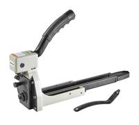 meite 16Ga HB3515 - Cucitrice manuale per cartone, calibro 16, per corona da 34,7 mm, graffette da 15 mm di lunghezza, con regolazione di profondità per scatole in cartone ondulato