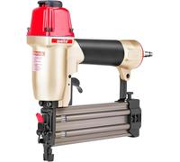 meite Chiodatrice pneumatica F50C con 4000 chiodi senza testa (16 mm, 19 mm, 25 mm, 32 mm ogni dimensione 1000 pezzi), chiodatrice pneumatica calibro 18, pistola per unghie con finitura piccola per