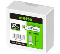 meite Chiodi a Spillo 23GA da 35 mm, Micro Chiodi Senza Testa Zincati per Chiodatrice a Spillo - Ideali per Falegnameria Fine e Rifiniture, Confezione da 10.000 Pezzi