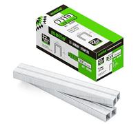 meite Graffette Type 71 da 10 mm, Punti Zincati Serie 71 per Pinzatrice, 22 Gauge con Corona da 9,1 mm - Ideali per Lavori di Tappezzeria - 10.000 Pezzi