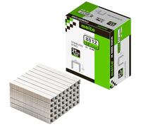 meite Graffette Type 80 da 12 mm in Acciaio Inox 304, Punti Serie 80 per Pinzatrice - Ideali per Tessuti, Moquette, Scatole in Legno, Cavi e Casette - 10.000 Pezzi