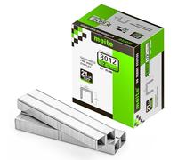 meite Graffette Type 80 da 12 mm, Punti Serie 80 Zincati per Pinzatrice - Ideali per Moquette, Tessuti da Divano, Pelle/Tessile, Sedili Auto e Falegnameria - 10.000 Pezzi