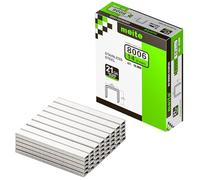 meite Graffette Type 80 da 6 mm in Acciaio Inox 304, Punti Serie 80 per Pinzatrice - Ideali per Tessuti, Moquette, Scatole in Legno, Cavi e Casette - 10.000 Pezzi