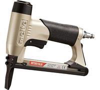 meite MT8016LN Graffettatrice Pneumatica a Naso Lungo, Sparachiodi ad Aria Compressa per Tappezzeria e Lavorazione del Legno, 21GA Tipo 80, Graffette 6-16 mm per Falegnameria e Fai da Te