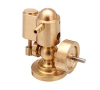 Meiurlex Mini modello di motore a vapore che funziona, mini cilindro singolo modello di motore a vapore in rame puro per motori Power on Ship, giocattolo STEM per esperimenti di fisica